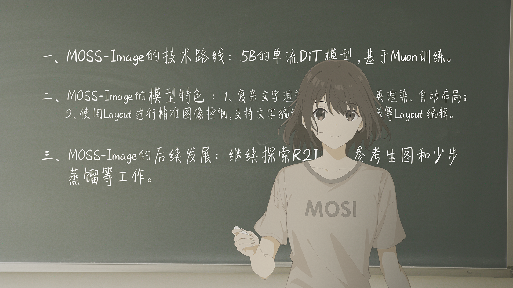 Text rendering example